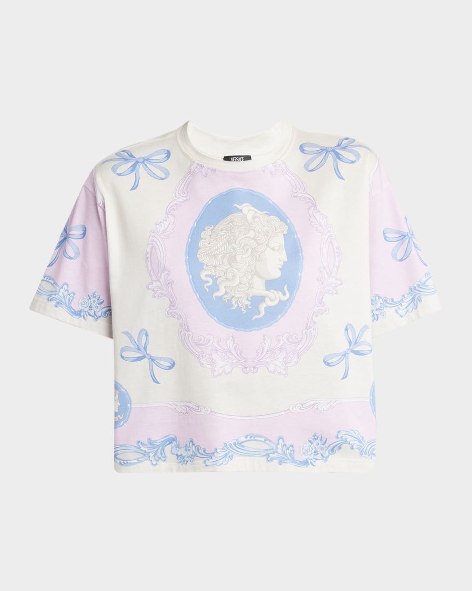 Medusa Cameo Short-Sleeve Cotton Jersey T-Shirt
